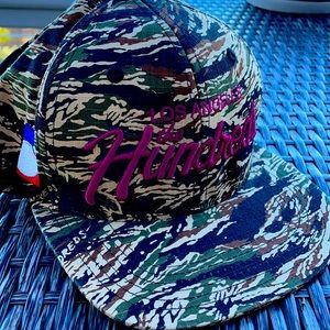 New the hundreds hat, adjustable, camouflage